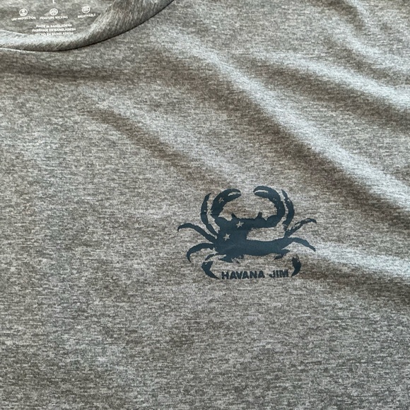 Havana Jim Cool Tech Crew T-Shirt Sz L - Picture 6 of 7
